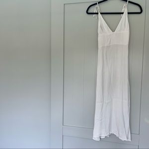 White reformation dress